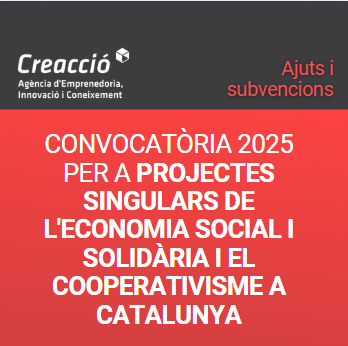 Més informació, bases i sol·licituds aquí👉creaccio.cat/convocatoria-2…