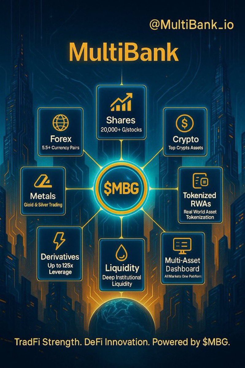 Hey yappers $MBG, created by a <a href="/multibank_io/">mb.io</a> group operating in the finance sector for over 20 years, successfully completed its listings on two exchanges, T1 and T2. With a pre-sale price of $0.35, $MBG is currently around $1.5.

There is still a long way to go for $MBG, which