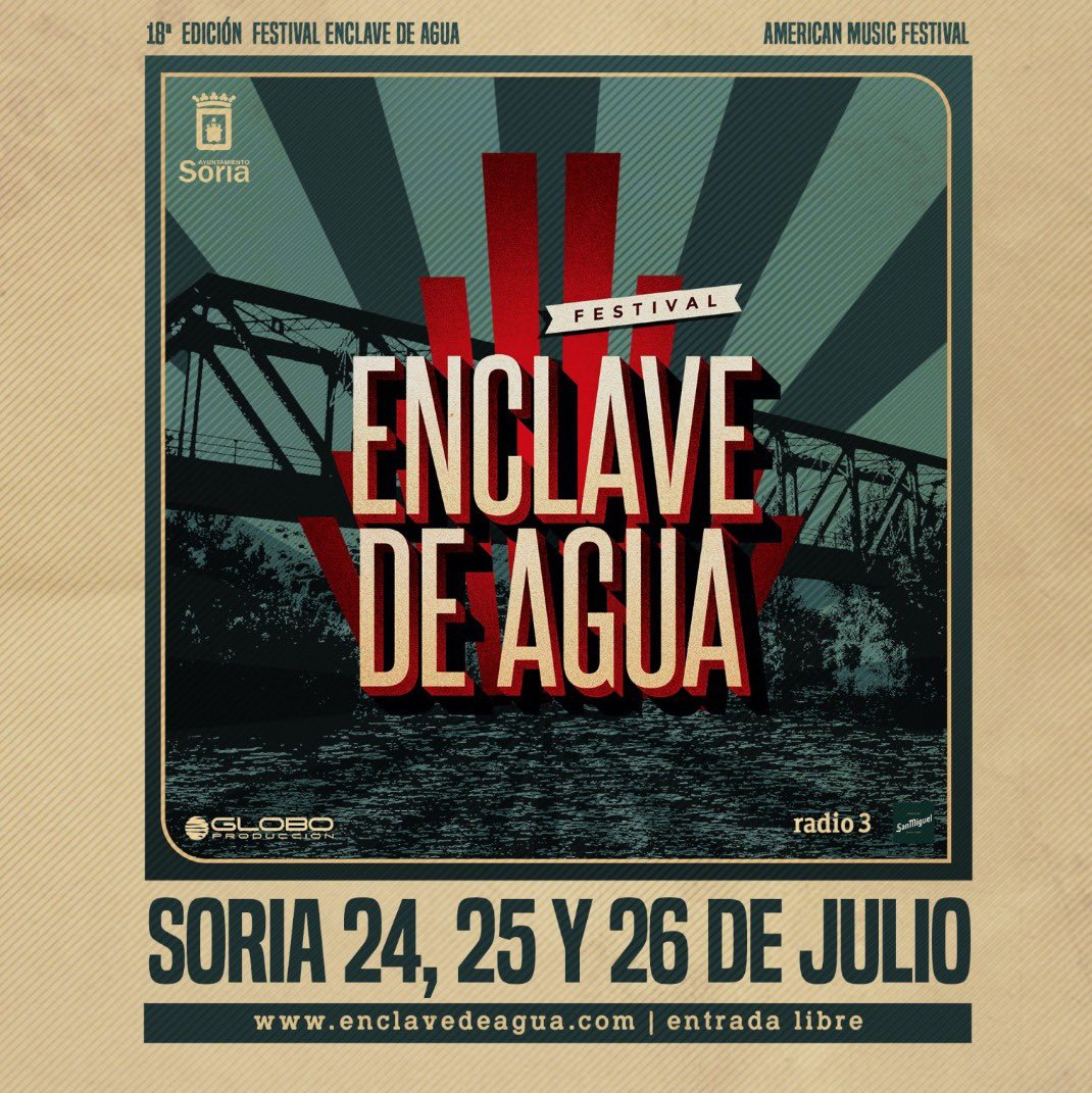 Música que huele a río, funk y verano... 🌊

🎧 Fantastic Negrito, Ida Nielsen, O’Funk’illo, Marta High...

Soria suena diferente  en el Festival <a href="/EnclavedeAgua/">Festival Enclave de Agua</a>

🗣️Hablamos en Vas por ahí oliendo a verano con Víctor Frutos, su director
