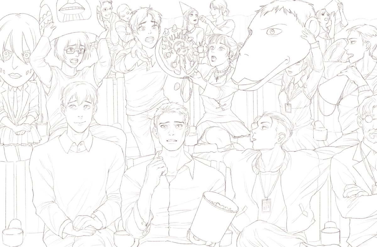 라이너 생일 축하를 빙자한 미친 스불재가 온다

#aot #진격거 #art #sketch #進撃の巨人 #reinerbraun #illustraion #베르톨트 #포르코 #에렌 #미카사 #아르민 #스쿨카스트