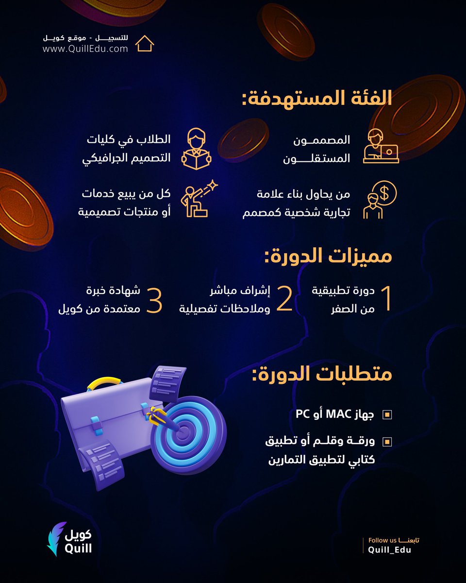 🚨🚨عاجل: هل تصمم أعمال رهيبة لكن ماتجيك طلبات من العملاء؟

المشكلة مو في مهارتك لأن عندك خبرة 😎 المشكلة إنك ما عرفت كيف تبيع وتسوق نفسك عبر محتوى تسويقي! 🌟

📢 هذه الدورة مو شرح نظري!
- هذي خلاصة كيف تخلي كل منشور ذكي يجلب لك عملاء
- كيف تصيغ المحتوي البيعي وتقدم عرض لا يرفض
-