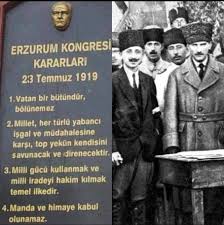 O_PEHLIVANOGLU's tweet photo. 23 Temmuz 1919 tarihinde Erzurum Kongresinde alınan kararların aynen bugün içinde geçerli olduğunu muhataplarına hatırlatmak isterim; vatan bir bütündür bölünemez ve her türlü yabancı işgal ve müdahalesine karşı topyekûn millet varlığını korumak üzere kendimizi savunacak ve direneceğiz...
@umitozdag 
@zaferpartisi