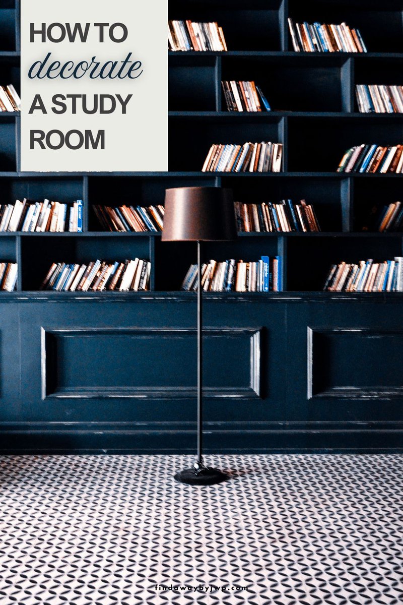 Discover 9 tips on how to decorate a study room that will enhance reading and ensure a calming, study-focused decoration
findawaybyjwp.com/home-decor/how…

#studyroom #readingroom #homedecor #decor #Decoration