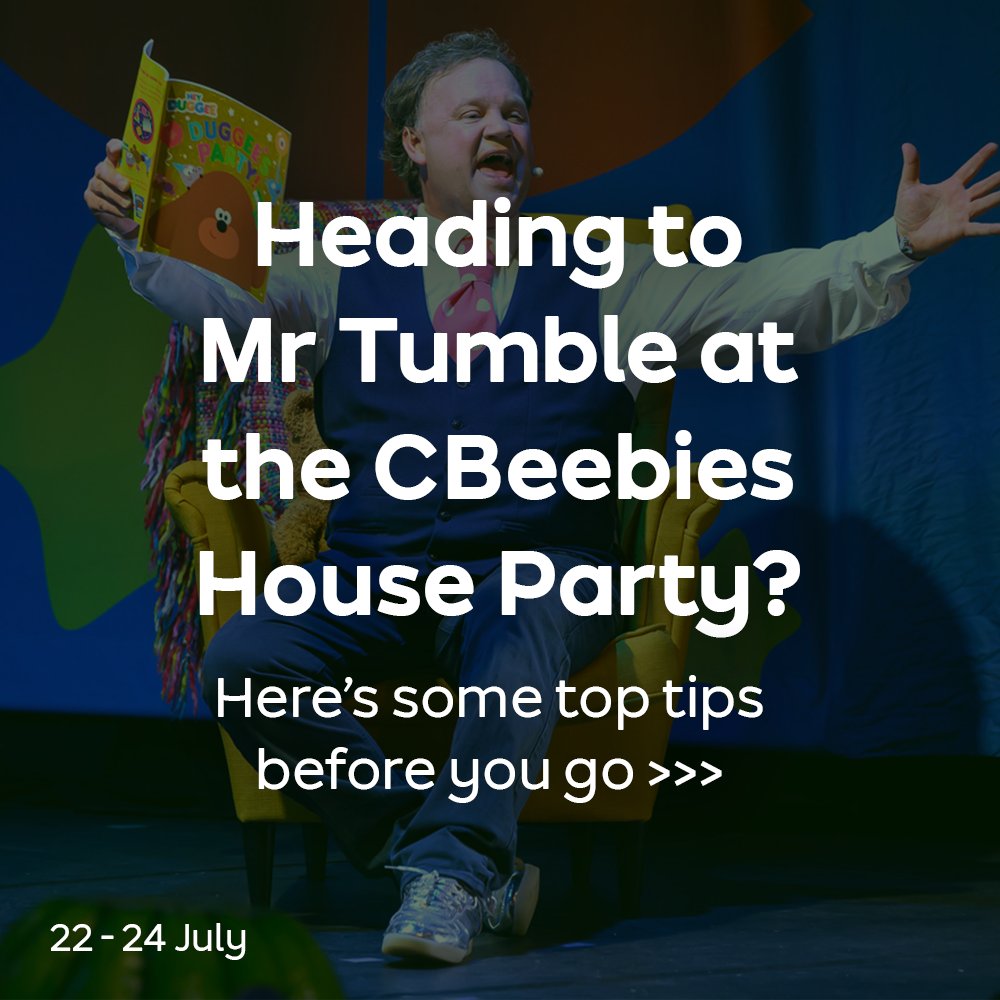 AOArena's tweet image. Ready for round 2!? 🤩🎉 Mr Tumble at the CBeebies House Party is back for another day of fun, laughter & sing-alongs!