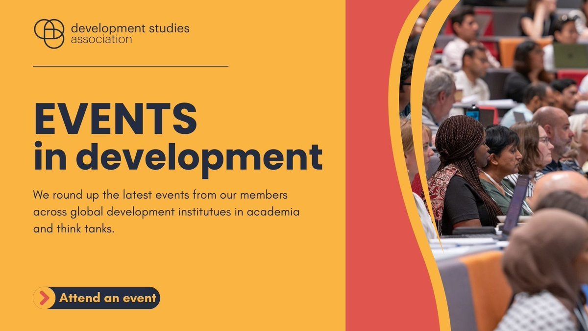 Development Studies Association (@devcomms) on Twitter photo Join the "GDI Students for Palestine" group for this session: Settler Colonial Urbanism(s) and Infrastructural Changes in Palestine 🇵🇸
📅 15 September 2025
Find out more & register: buff.ly/mHkT6rN Join the "GDI Students for Palestine" group for this session: Settler Colonial Urbanism(s) and Infrastructural Changes in Palestine 🇵🇸
📅 15 September 2025
Find out more & register: buff.ly/mHkT6rN