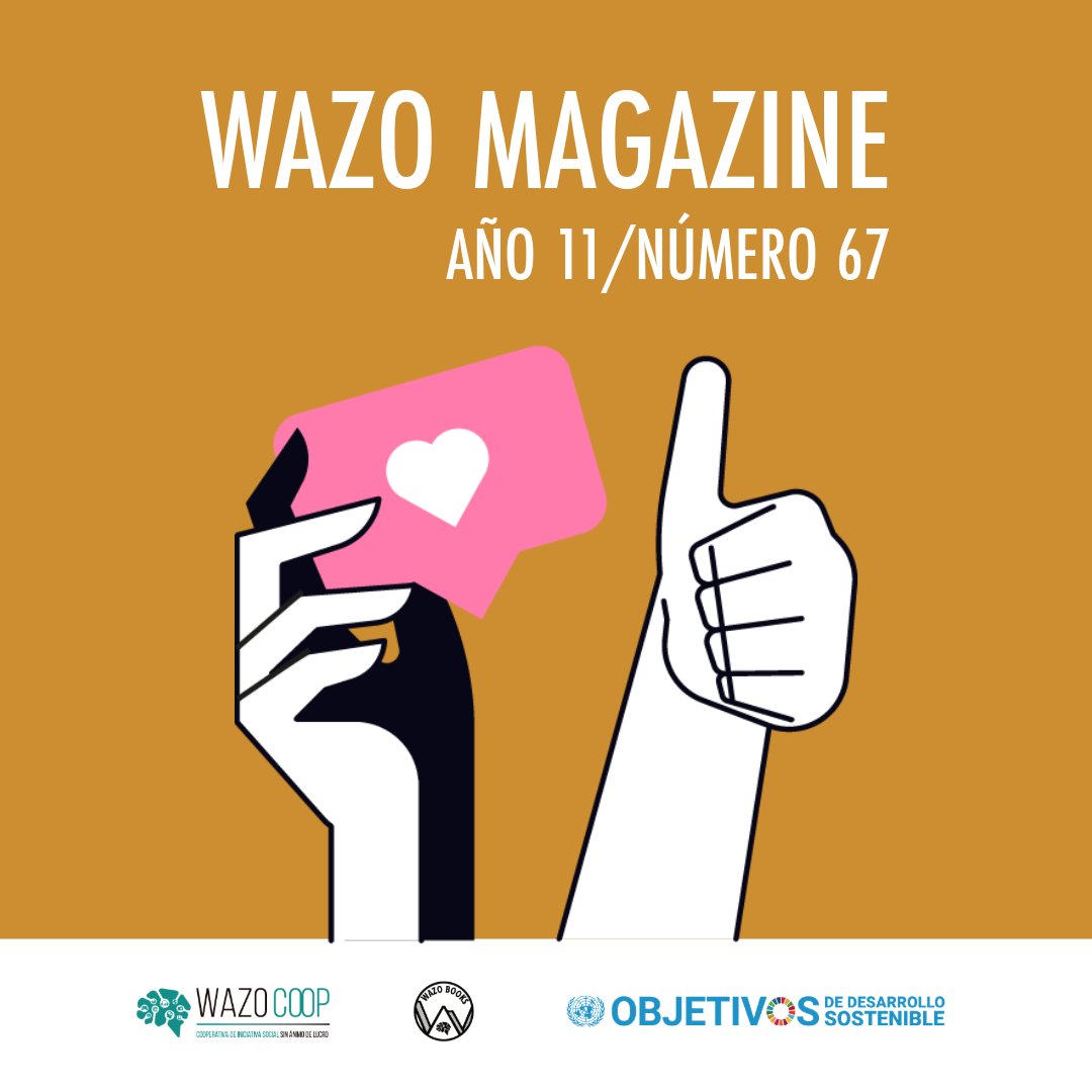 🎶 Ya está disponible el nuevo número de Wazo Magazine
Este mes hablamos de:
📘 Guía para profesionales de la cooperación musical
🌍 Rural RiSE en Serbia
🎭 Foro CULTSOS
🌱 Festival Repoblación
👉 bit.ly/3FQX6fa

#WazoMagazine #EconomíaSocial  #industriascreativas