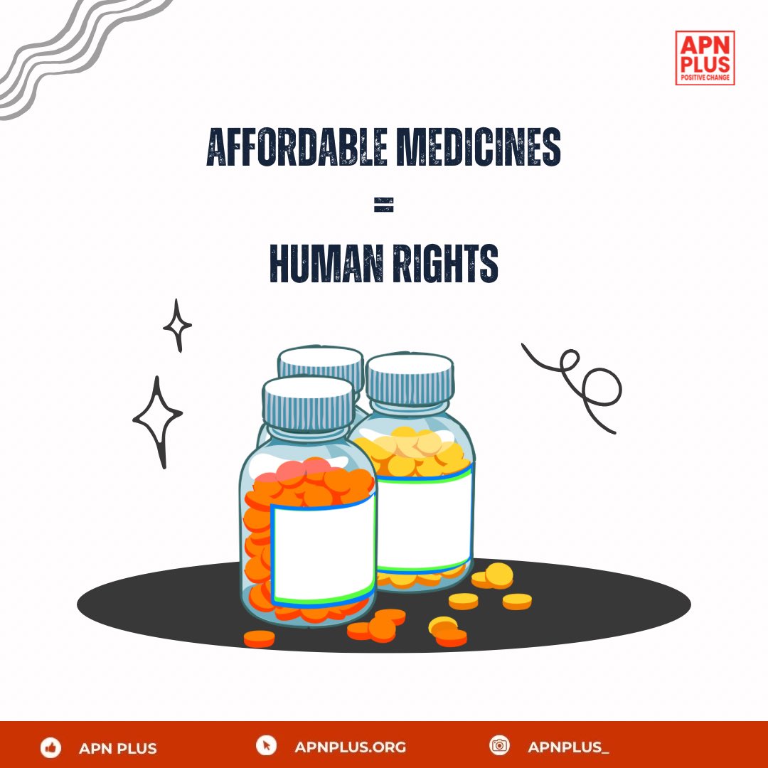 As people living with HIV, our lives depend on consistent access to treatment. But high prices and patent barriers keep life-saving medicines out of reach for too many. Affordable medicines aren’t a luxury, they are our human right.

#MakeMedicinesAffordable #APNPLUS