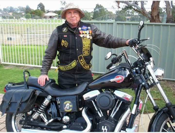 JimThom90458694's tweet image. Today we offer our condolences to our Brothers at Veterans MC South Coast Chapter, along with his family and friends, for the passing of long time member Skip Casper.
Skip was a Vietnam Veteran, serving in a specialised Airborne SIGINT unit in the US Army - "The Crazy Cats". He…
