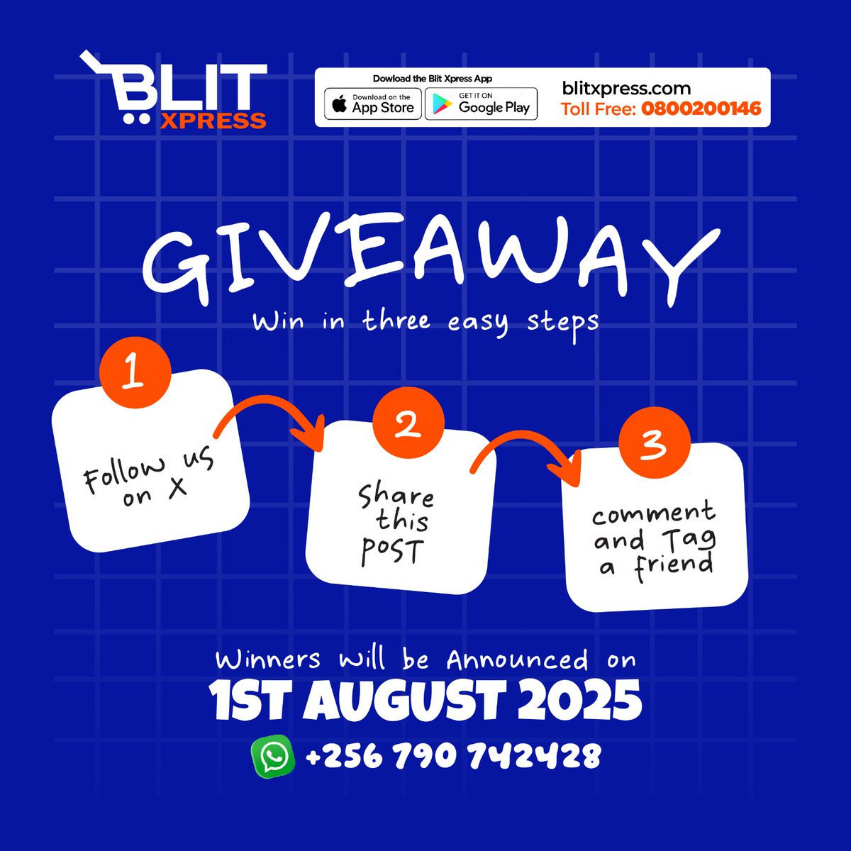 emie_256's tweet image. Blit is giving away gagdets 🤭
Everything drops by surprise are you ready? 😏
Here’s how to enter:
✅ Follow us @blit_xpress
🔁 RT this post
💬 Tag your squad in the comments
📸 Send proof to WhatsApp: +256 790 742428
📅 Winners drop 1st August 2025!
Don’t sleep on this one.…