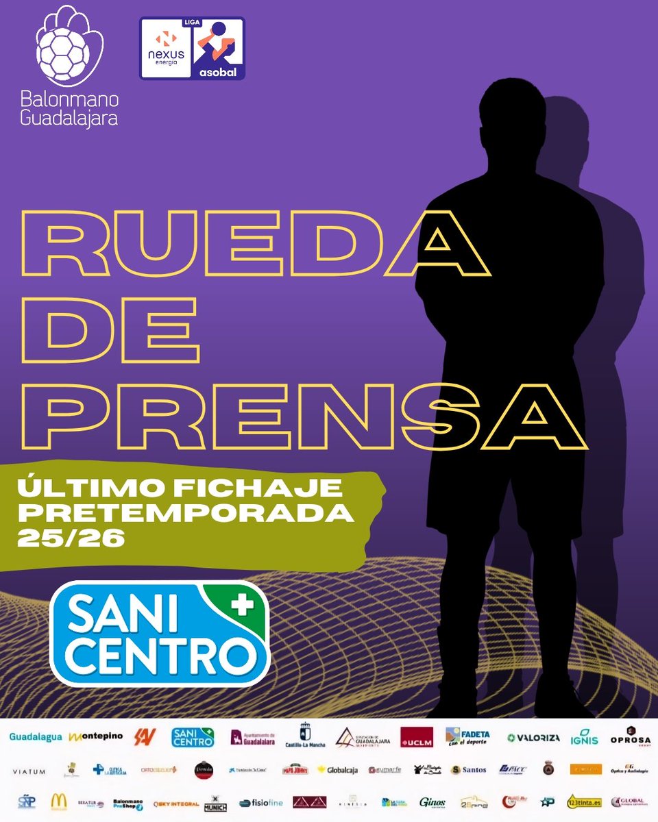 Mañana volvemos a visitar a nuestros amigos de Sanicentro para una rueda de prensa muy especial ✨️

👉🏻Presentamos a nuestro último fichaje, cerramos plantilla y os contamos los detalles de la pretemporada que comenzamos en una semana 💪🏻

Muy atentos a nuestras redes y web! 😉💜