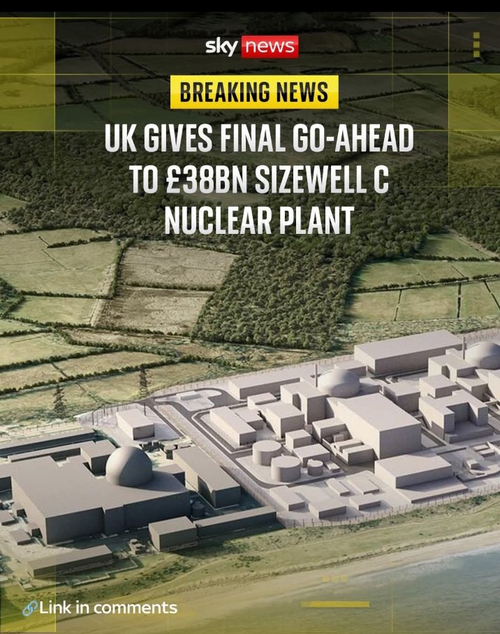 Philssay's tweet image. Oh look ..Labor in the UK have approved another nuclear facility.
Still Crickets in Australia......