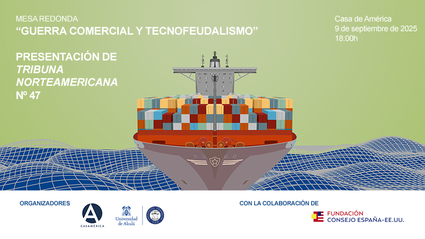 Instituto Franklin-UAH (@ib_franklin) on Twitter photo ¿Cómo está reconfigurando #EEUU el tablero geopolítico? El próximo 9 de septiembre, acompáñanos en la mesa redonda:
🗨️ “Guerra comercial y tecnofeudalismo”
⏰ horas
📍 En <a href="/casamerica/">Casa de América</a>
👥 Con <a href="/aristegui_de/">Gustavo De Aristegui</a>, Alfonso García-Moncó y <a href="/ruthferrero_/">Ruth Ferrero</a>
🎙 Modera: <a href="/lvilamor/">laura vilamor</a>
🏢 ¿Cómo está reconfigurando #EEUU el tablero geopolítico? El próximo 9 de septiembre, acompáñanos en la mesa redonda:
🗨️ “Guerra comercial y tecnofeudalismo”
⏰ horas
📍 En <a href="/casamerica/">Casa de América</a>
👥 Con <a href="/aristegui_de/">Gustavo De Aristegui</a>, Alfonso García-Moncó y <a href="/ruthferrero_/">Ruth Ferrero</a>
🎙 Modera: <a href="/lvilamor/">laura vilamor</a>
🏢