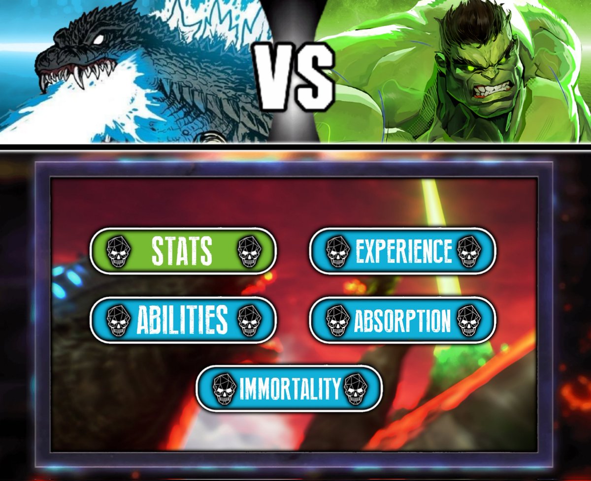 SilverFan101's tweet image. Godzilla Vs Hulk, decided by votes.
Looks like the MU is a stomp after all...