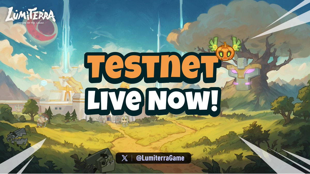 LumiterraGame's tweet image. NA Server Now Live — Lumiterra Testnet Just Leveled Up
The North America server is officially online.
✅ Progress from the last phase? Fully intact.
🧪 This phase? Real-time performance testing across regions.
🧱 Dungeon feature? Dropping soon.
Play now →…
