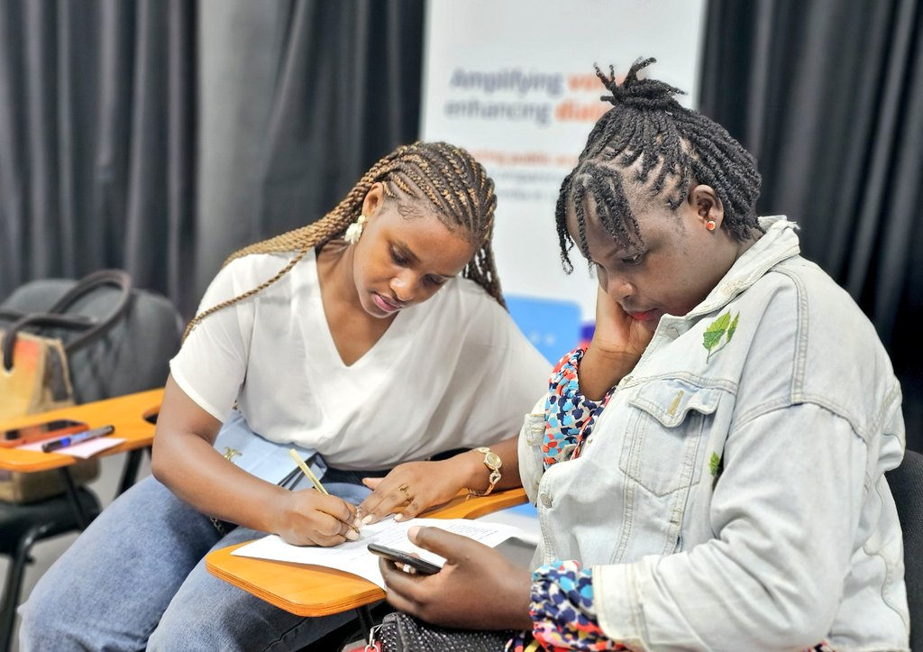 IMChallengeug's tweet image. When citizens can hold leaders responsible, public services improve.
Today, we kicked off our Public Transparency & Accountability training for urban journalists at our @mcimediahub.
This initiative is in partnership with the @EUinUG and @dw_akademie.