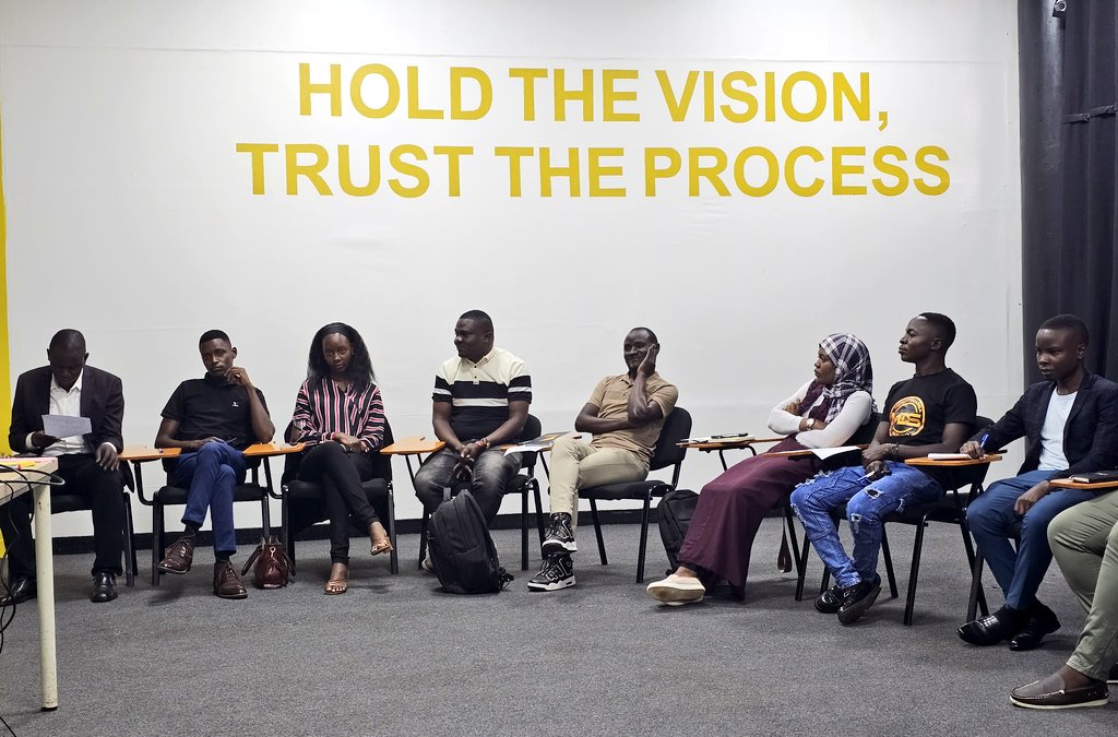 IMChallengeug's tweet image. When citizens can hold leaders responsible, public services improve.
Today, we kicked off our Public Transparency & Accountability training for urban journalists at our @mcimediahub.
This initiative is in partnership with the @EUinUG and @dw_akademie.