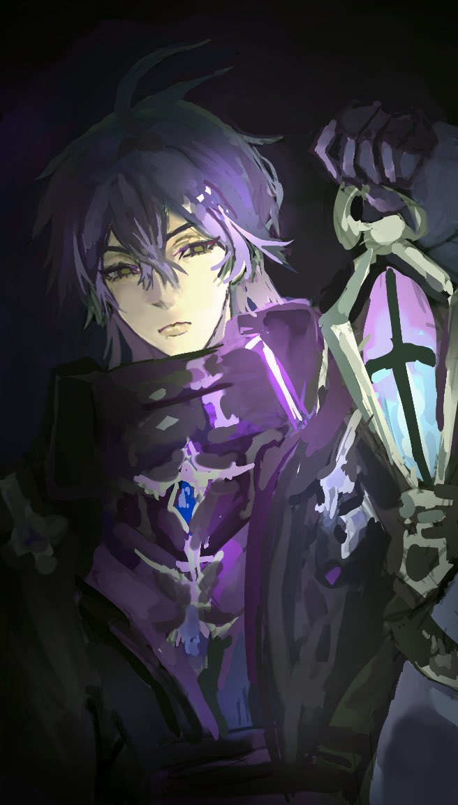 Koismedia's tweet image. Flins messy render / wip? 
#GenshinImpact #NodKrai
