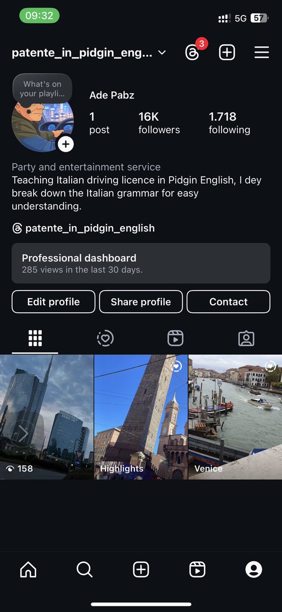 DizzyZuz's tweet image. Make I start with Instagram jare 

I have 16K followers on IG 🤣

TikTok wahala much O 🤣🤣