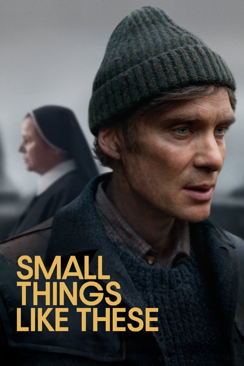 EmmaTolkin's tweet image. Now watching SMALL THINGS LIKE THESE (2024, directed by Tim Mielants & written by Enda Walsh)