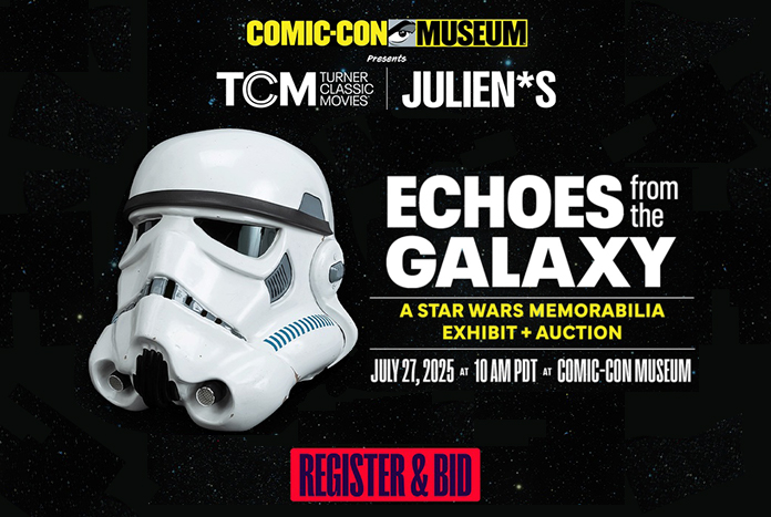 JediNewsNetwork's tweet image. Reminder to Support The Saga Museum: Register and Bid Now on Echoes from the Galaxy Auction - jedine.ws/psqw #StarWars @RanchoObiWan #StarWarsMuseum @StarWars #TheSagaMuseum @ComicConMuseum @tcm @JuliensAuctions #EchoesFromTheGalaxy #Auction