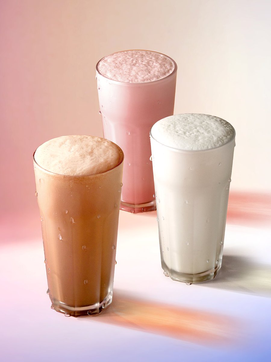 Yazın en tatlı kaçamağı: Milkshake🥤
🍌 *YENİ* Muz
🍓 Çilek
🍫 Çikolata