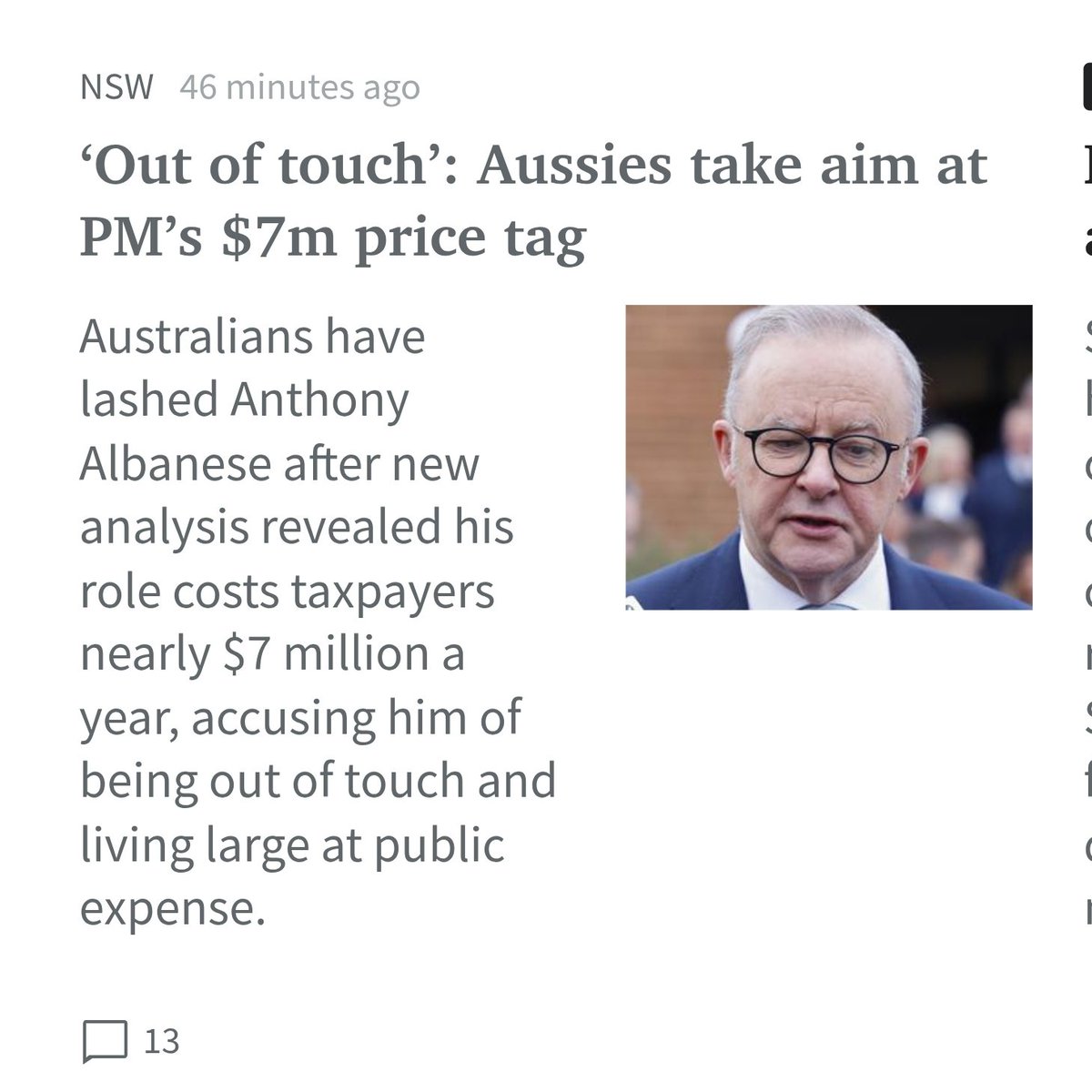 AlboIsPM's tweet image. I wasn't born rich.
I had to work hard to get into Parliament to make my millions.