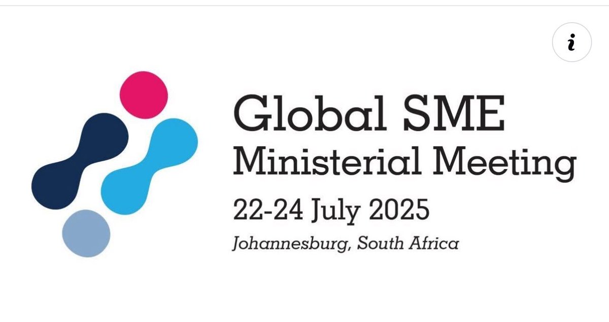 DSBD_SA's tweet image. LIVE NOW from Johannesburg, South Africa!
The inaugural Global SME Ministerial Meeting has officially opened — a historic step in placing SMEs at the heart of global trade.
Launched by Minister Stella Tembisa Ndabeni and Pamela Coke-Hamilton, Executive Director of the…