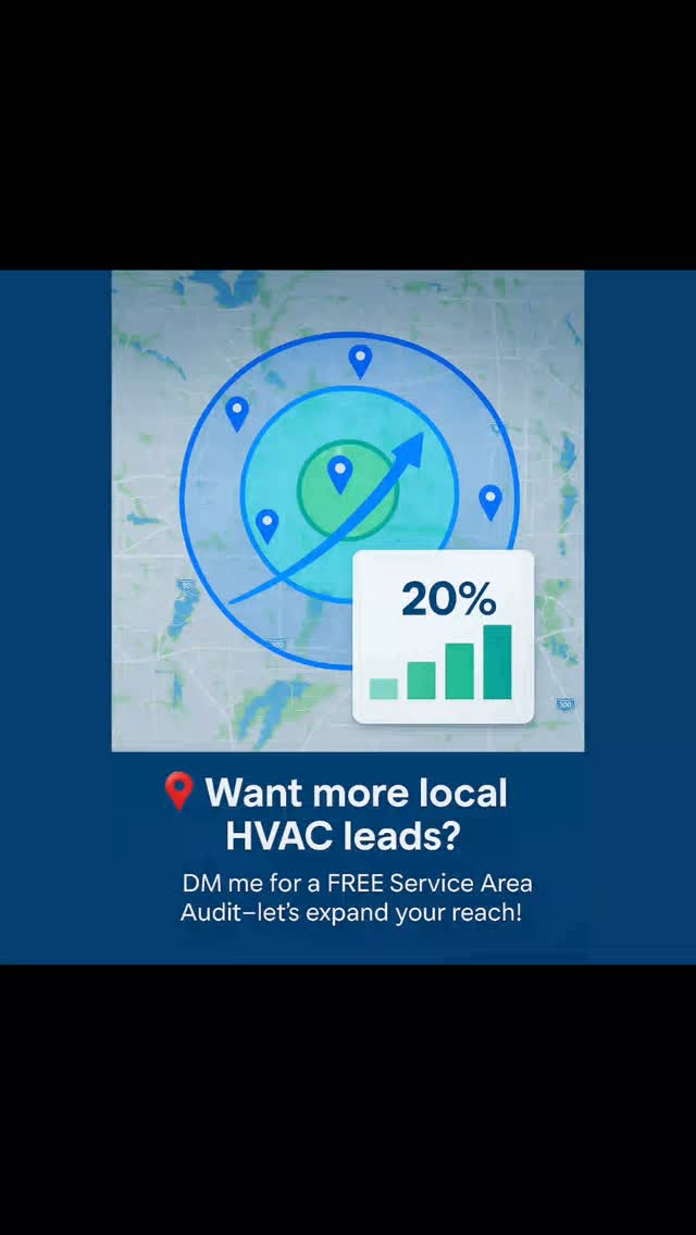 Want more HVAC jobs—no ads?

 We added clear service areas to a client’s GBP &amp; boosted leads 20%! 📍 Are YOUR zip codes listed? Don’t miss local traffic!

#HVACSEO #GoogleBusinessProfile #LocalSEO #MapRanking #HVACMarketing #HVACLeads