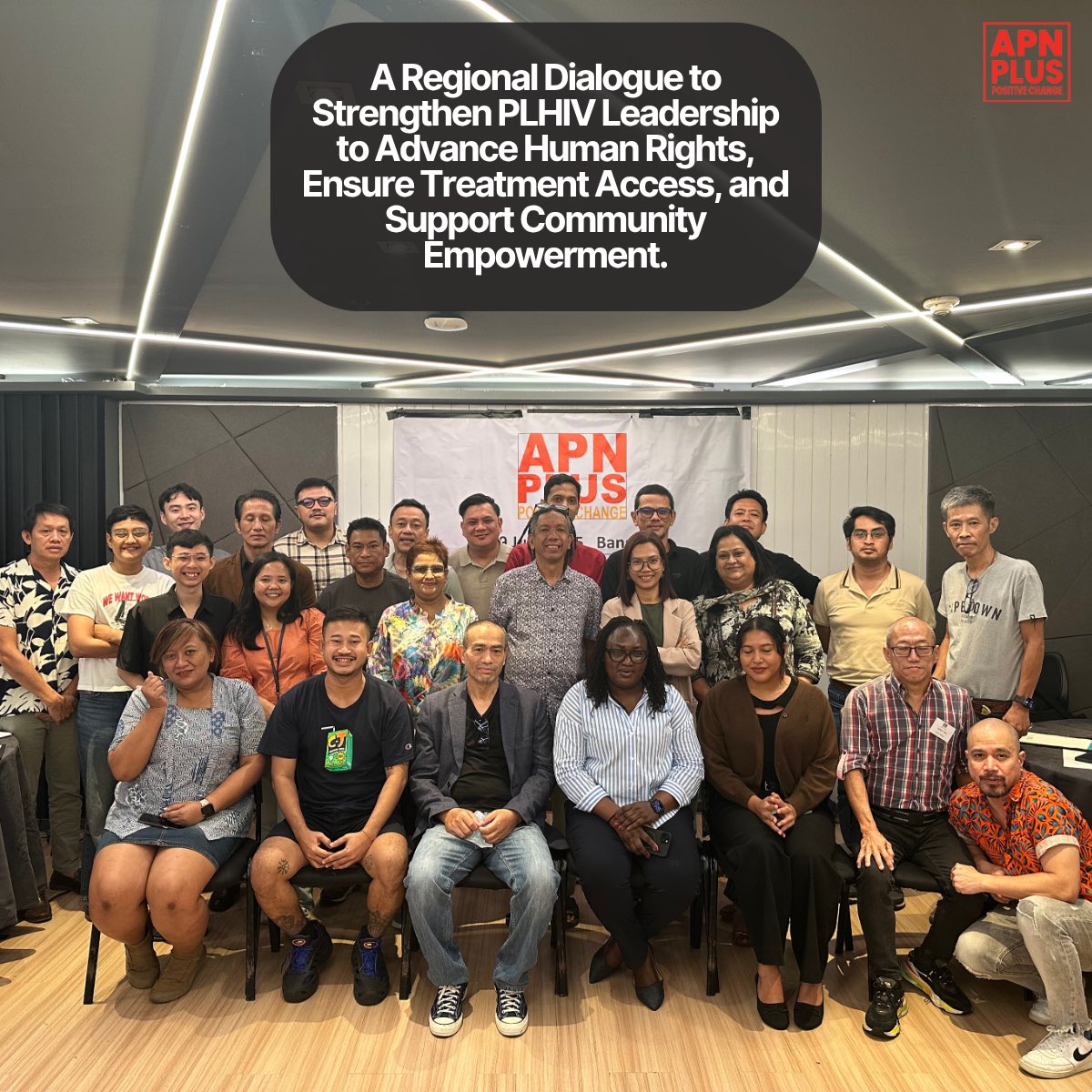 For three powerful days, PLHIV leaders from across Asia-Pacific came together to reflect on 30 years of APN+, strategize for the future, and strengthen our collective voice for human rights, treatment access, and community empowerment.

#IPSummit #APNPlus #AsiaPacificLeaders