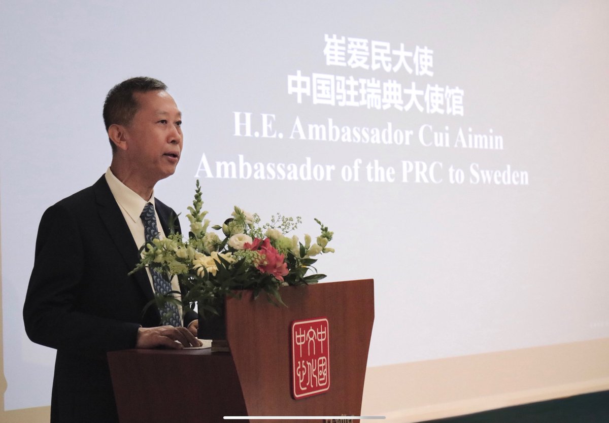 ErikSolheim's tweet image. Celebrating Europe 🇪🇺 - China 🇨🇳 Anniversaries- promoting Bamboo as solution to the plastic crisis.
Over the past days, Europe - Asia Center has helped celebrate two important birthdays: the 50th anniversary of EU-China relations and the 75th anniversary of diplomatic ties…