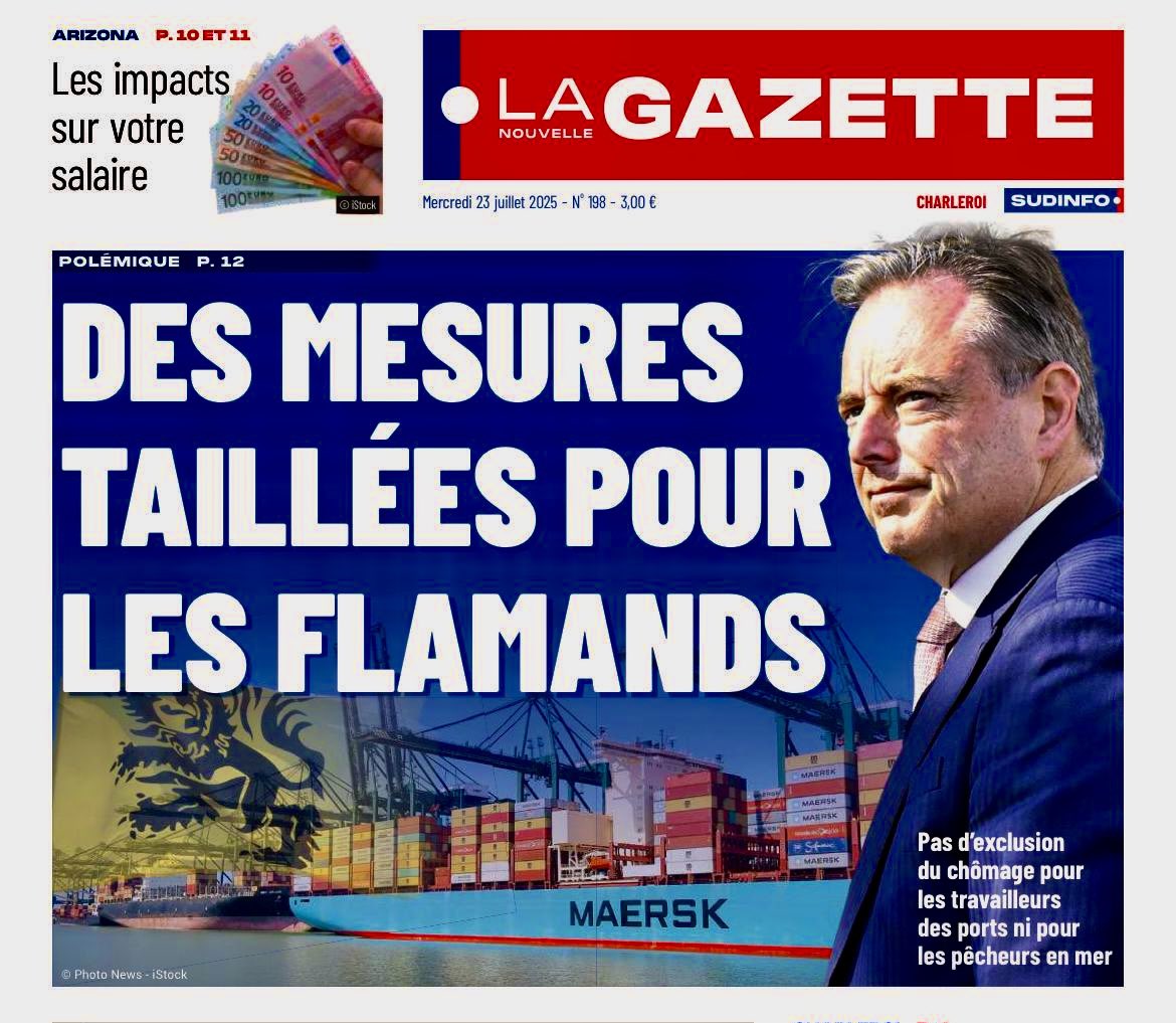 Thomas Dermine (@thomasdermine) on Twitter photo Apparemment, les ingénieurs avaient oublié leur calculette …
<a href="/LaGazette_be/">Sudinfo LaNouvelleGazette</a> <a href="/sudinfo_be/">Sudinfo.be</a> Apparemment, les ingénieurs avaient oublié leur calculette …
<a href="/LaGazette_be/">Sudinfo LaNouvelleGazette</a> <a href="/sudinfo_be/">Sudinfo.be</a>