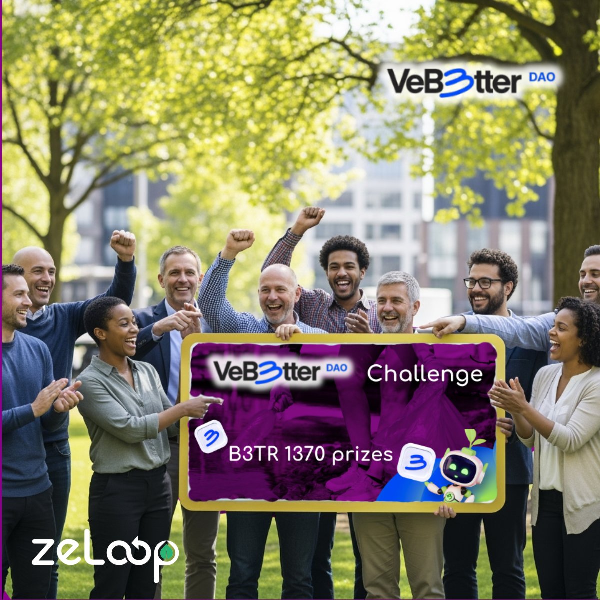 zeloop_'s tweet image. 🏆 Everyone can win! Top recycler gets 1000 $B3TR, 2nd place 200, 3rd place 100, and more!  The more you invite, the bigger the prize pool! 

 @vechainofficial 
#VeBetterDAO #zeloop #B3TR #EcoRewards