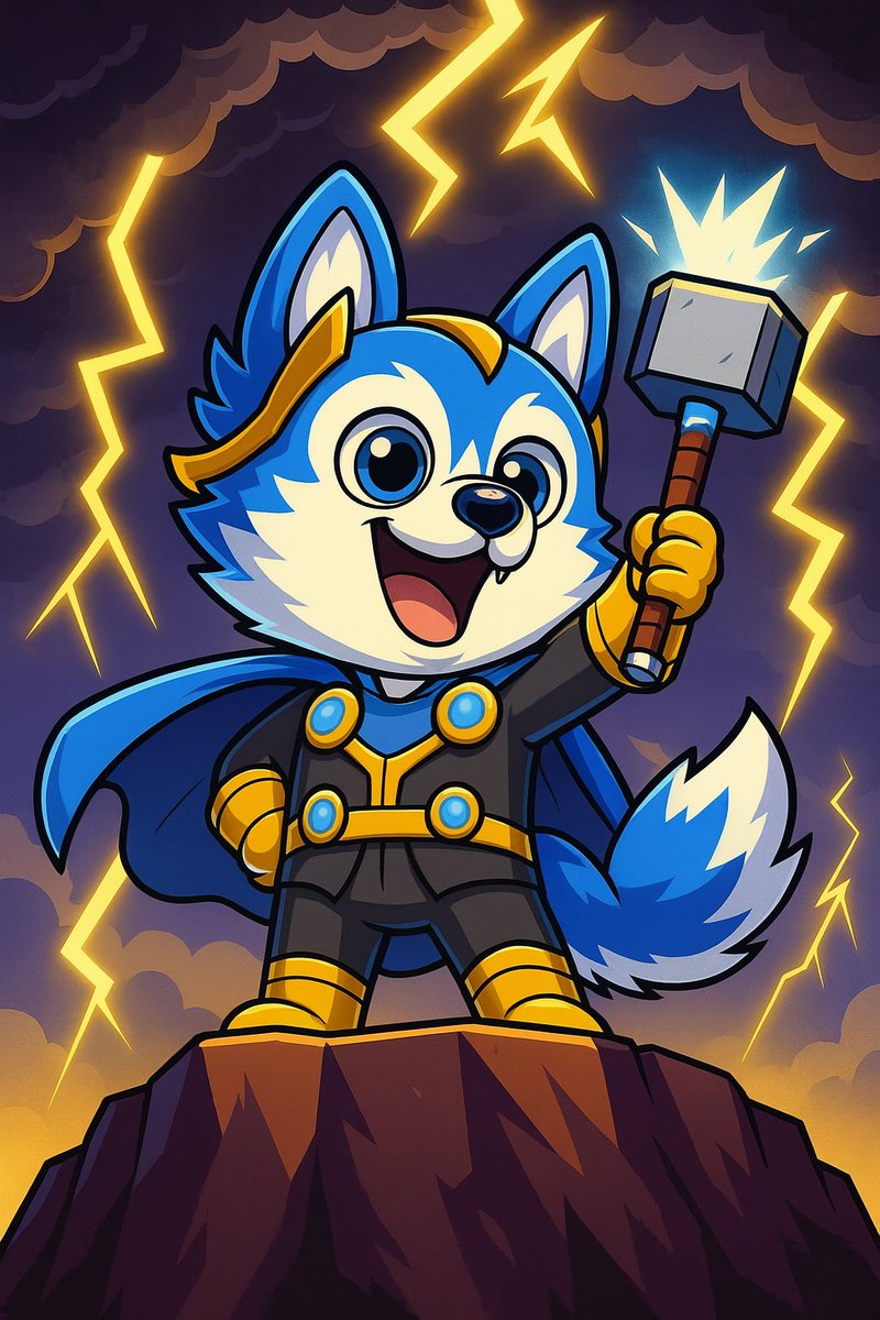 basedhusky's tweet image. $BHUSKY, protector of the pack, worthy of the cause, bringing sparks and charity to @base.
Not just a memecoin. A mission. ⚡️ 💙