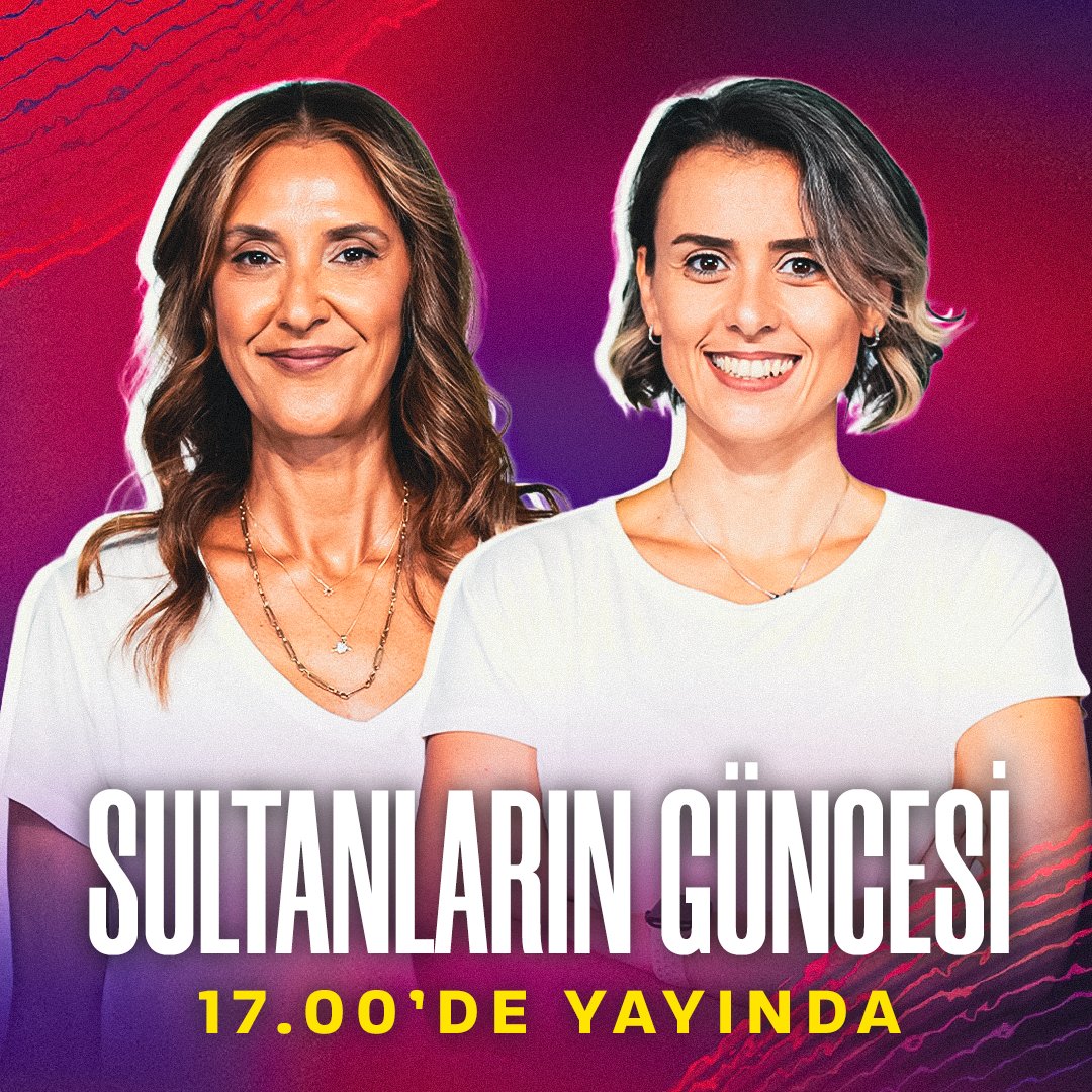 RafineTV's tweet photo. 🏐 Özlem Özçelik ve Zeynep Seda Uslu ile Sultanların Güncesi, bugün saat 17.00'de yayında.

🗣️ @ozco4 x @zeynepsedauslu

👍 Hemen abone olun: https://t.co/8JTeY2Jfo3 https://t.co/inEcKqlnhI
