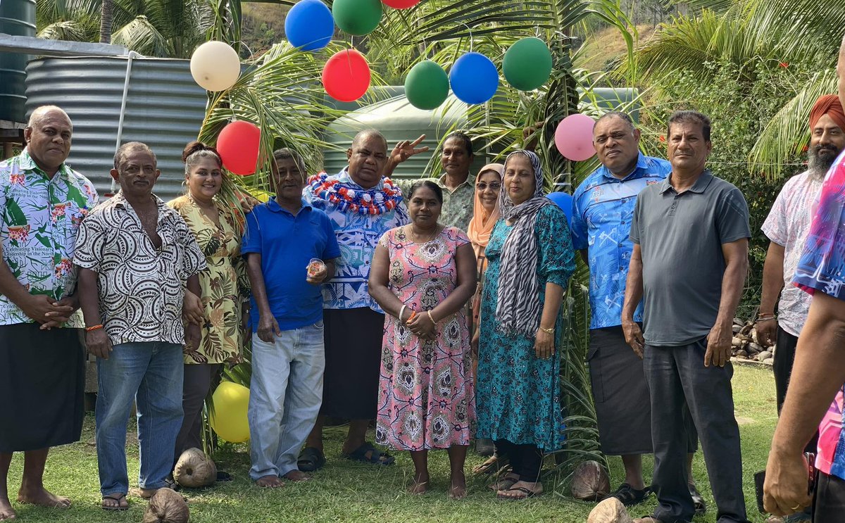 Ministry of Rural and Maritime Development and DM (@mrmdfiji) on Twitter photo After more than 40 years without reliable access to clean water, families in Tunalia Settlement, Nadi, now have piped water to their homes. The $23K borehole project was funded under the <a href="/MRMDFiji/">Ministry of Rural and Maritime Development and DM</a>'s Self-Help Programme.
✅Read more👉bit.ly/4eZ0dhW After more than 40 years without reliable access to clean water, families in Tunalia Settlement, Nadi, now have piped water to their homes. The $23K borehole project was funded under the <a href="/MRMDFiji/">Ministry of Rural and Maritime Development and DM</a>'s Self-Help Programme.
✅Read more👉bit.ly/4eZ0dhW