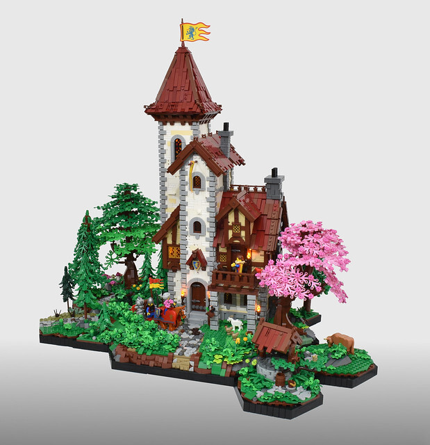 LegoDarthVader's tweet image. Castles in a modular forest ift.tt/mbxhpUL