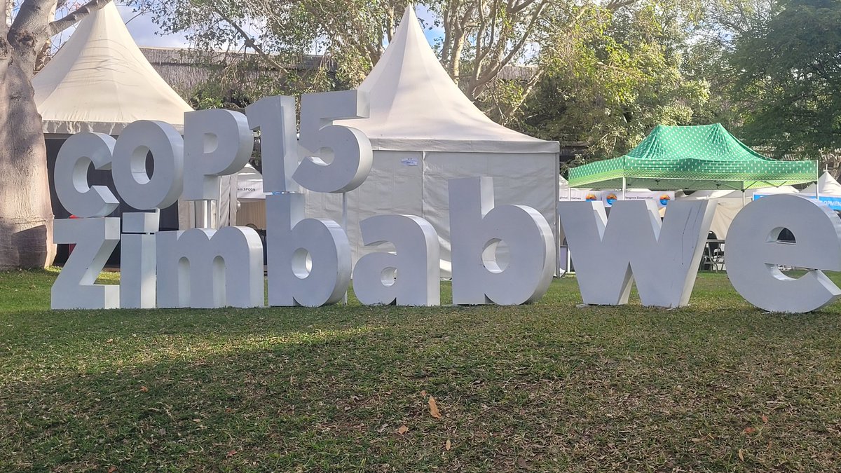 networkforenvi1's tweet image. #ramsarcop15 is here. Follow us for live updates.
@RamsarConv @CarbCredAfrica @BirdLife_News @CANZIM11 @accountlabzw @dorothywetlands @accountlabzw @Convos4Action @WetlandOrg @MinOECW @Zimparks @ConserveZim @TheConsCon @diana_harawa @kwirirayi @UNDPZimbabwe @UNDPClimate