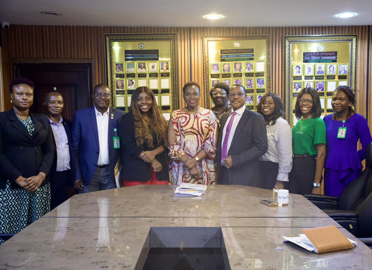 As part of ongoing efforts to deepen institutional collaboration, the Executive Secretary of LJLA, alongside other key officials, paid a courtesy visit to the Lagos State Civil Service Commission.

The meeting was chaired by the Commission’s Chairman, Mrs. Boladele Dapo-Thomas,