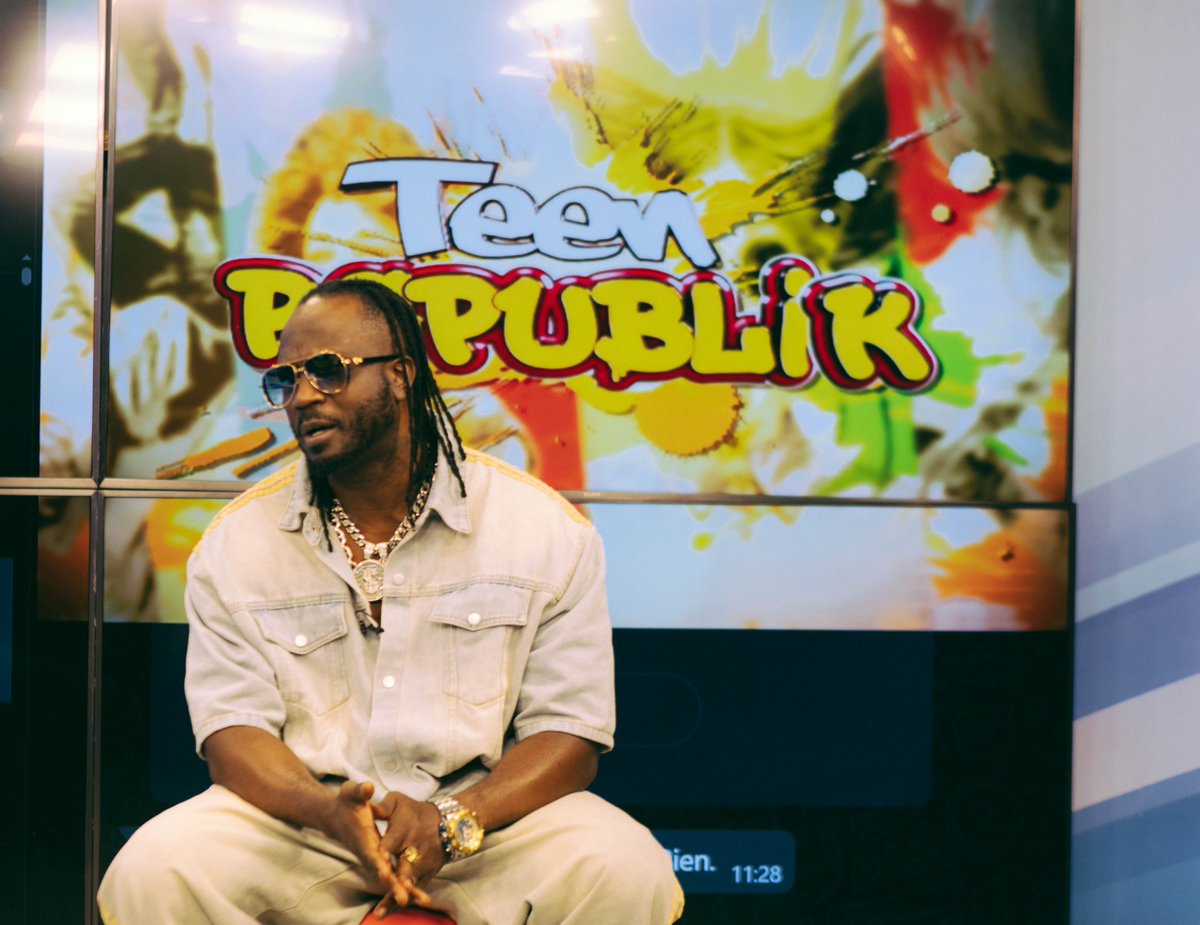 anyikopr's tweet image. "Huge thanks to @JTrends_ and the entire @ntvkenya #TeenRepublik team for hosting @BebeCoolUG . We appreciate the great interview and warm welcome. Grateful for the platform! 🇺🇬🙌 #BebeCool #TeenRepublik"