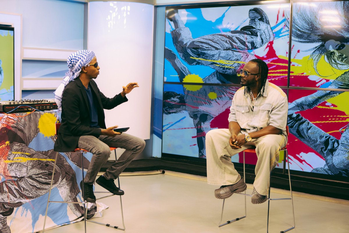 anyikopr's tweet image. "Huge thanks to @JTrends_ and the entire @ntvkenya #TeenRepublik team for hosting @BebeCoolUG . We appreciate the great interview and warm welcome. Grateful for the platform! 🇺🇬🙌 #BebeCool #TeenRepublik"