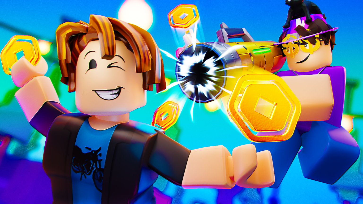 ゲーム roblox ROBLOX R63 #2 - City in 360° Video | VR / 8K | (roblox