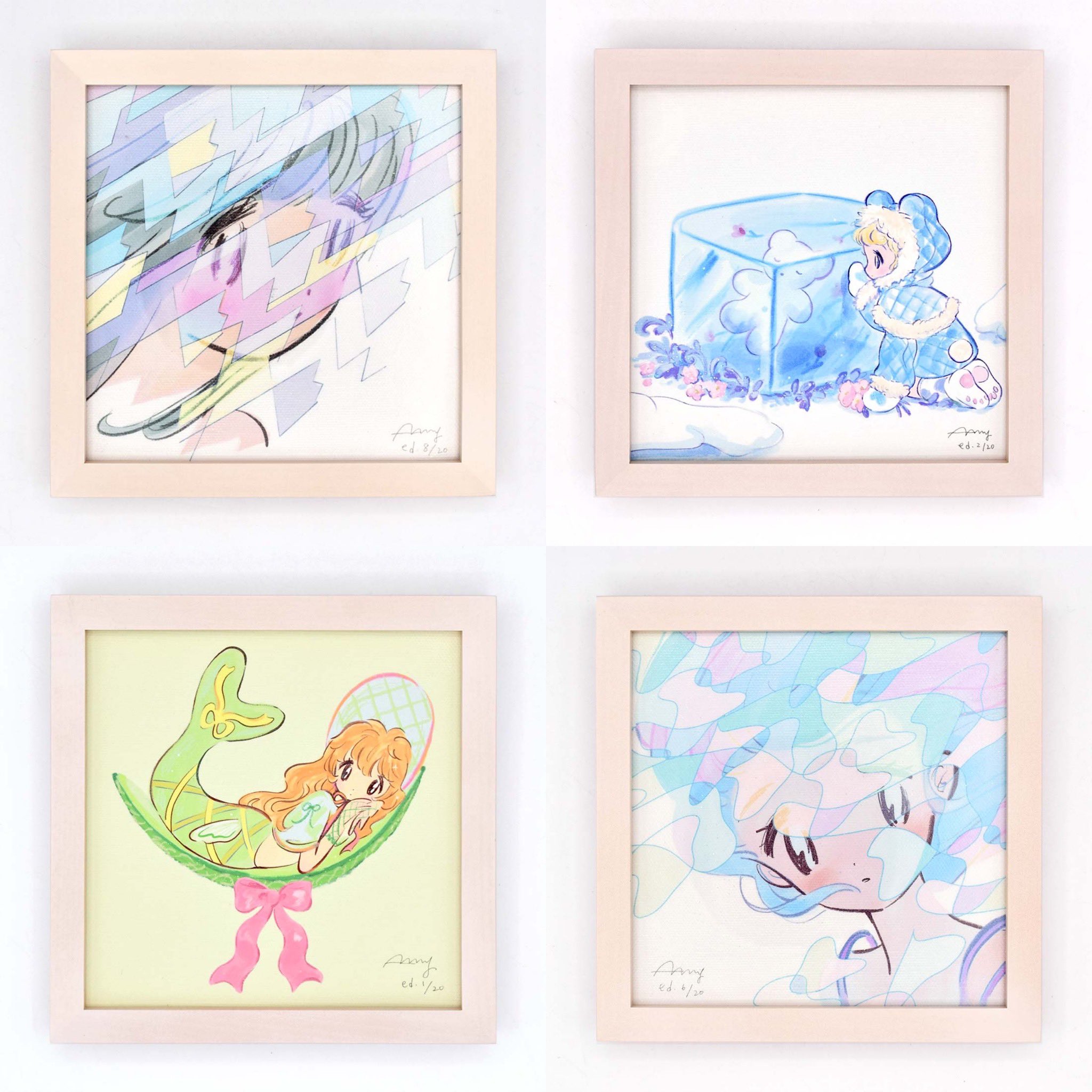 AAMY ア〜ミ〜　オリジナル　複製原画 AAMY ア〜ミ〜 オリジナル 複製原画 AAMY ア〜ミ〜 オリジナル