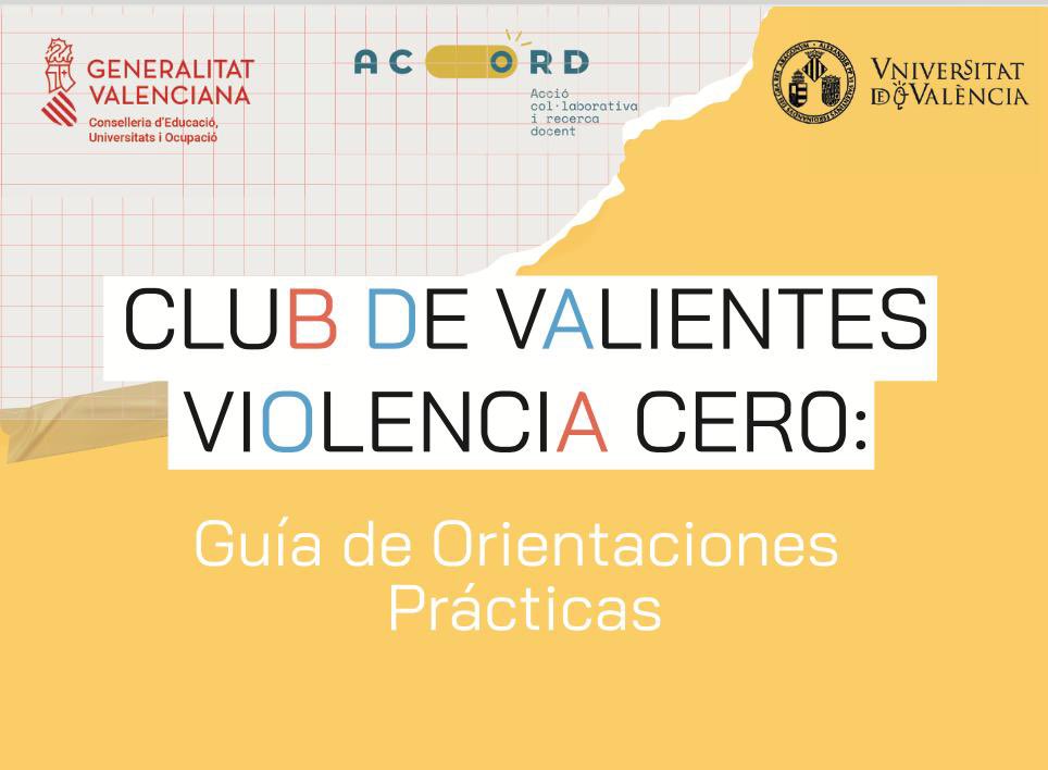 White Rose Research Center (@whiterose_uv) on Twitter photo Tenim el plaer de compartir part dels resultats de la nostra col·laboració amb <a href="/iesvelesevents/">IES Veles e Vents</a> i <a href="/GVAeducacio/">GVA Educació</a> emmarcada en el projecte ACORD. Obrim 🧵 on podreu accedir a un vídeo de club de valents violència 0 i una guia didàctica de com aplicar-ho 👇🏼 Tenim el plaer de compartir part dels resultats de la nostra col·laboració amb <a href="/iesvelesevents/">IES Veles e Vents</a> i <a href="/GVAeducacio/">GVA Educació</a> emmarcada en el projecte ACORD. Obrim 🧵 on podreu accedir a un vídeo de club de valents violència 0 i una guia didàctica de com aplicar-ho 👇🏼