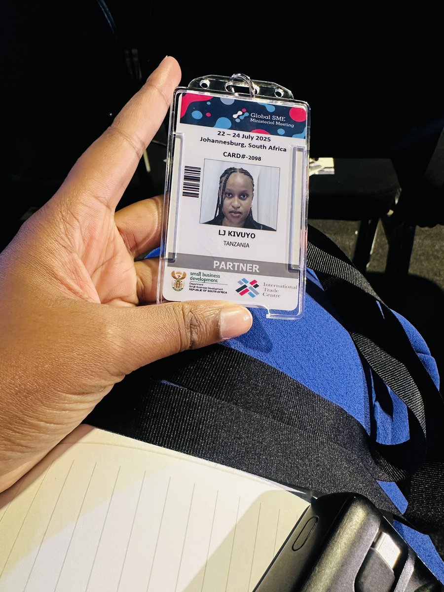 KivuyoLaurel's tweet photo. Truly an honor and a privilege to represent Climate Entrepreneurs at this important Global SME Ministerial meeting here in South Africa 🇿🇦. Proud to be a voice for green innovation and resilience across our continent. https://t.co/X1I8h6AQdD