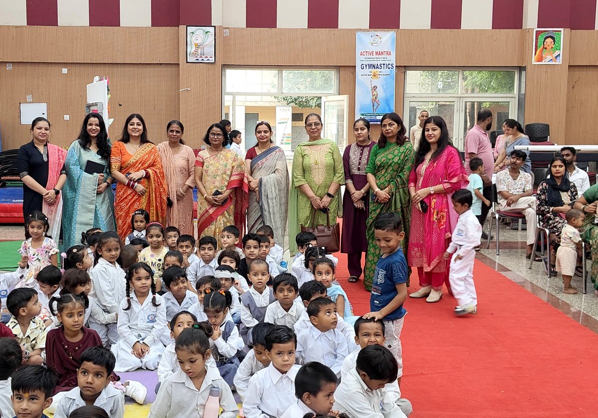 a21617003's tweet photo. ✨A day full of smiles, stories, and new beginnings!
Orientation Programme for our tiny tots at GSV A-2, Paschim Vihar was a memorable start to the new academic journey.

Grateful to our chief guests and parents for joining us.
#OrientationDay #WelcomeLittleStars #SchoolLife https://t.co/GzD2jxgQ5G