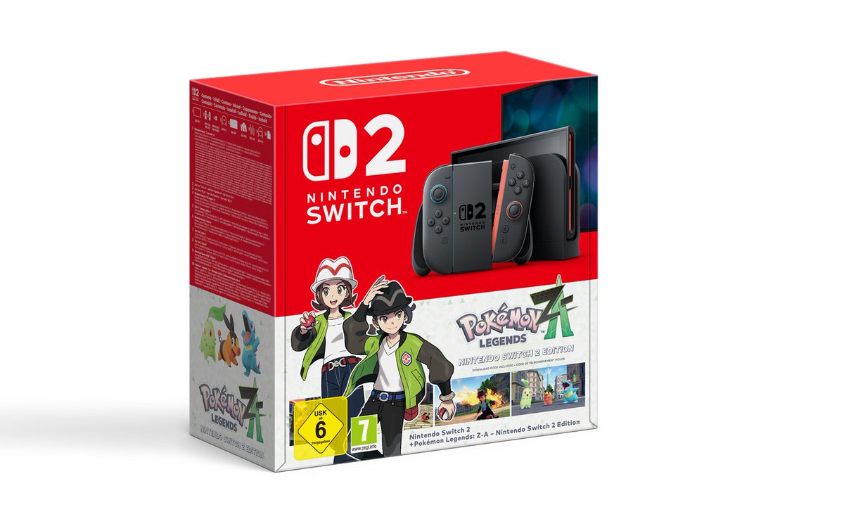 GamesMarkt's tweet image. During a Pokémon Presents showcase, Nintendo announced a Switch 2 bundle that includes Pokémon Legends: Z-A. Further details about the game were also revealed, and Pokémon Champions and Pokémon Friends were presented. @NintendoDE @NintendoEurope
gamesmarket.global/games-and-prod…