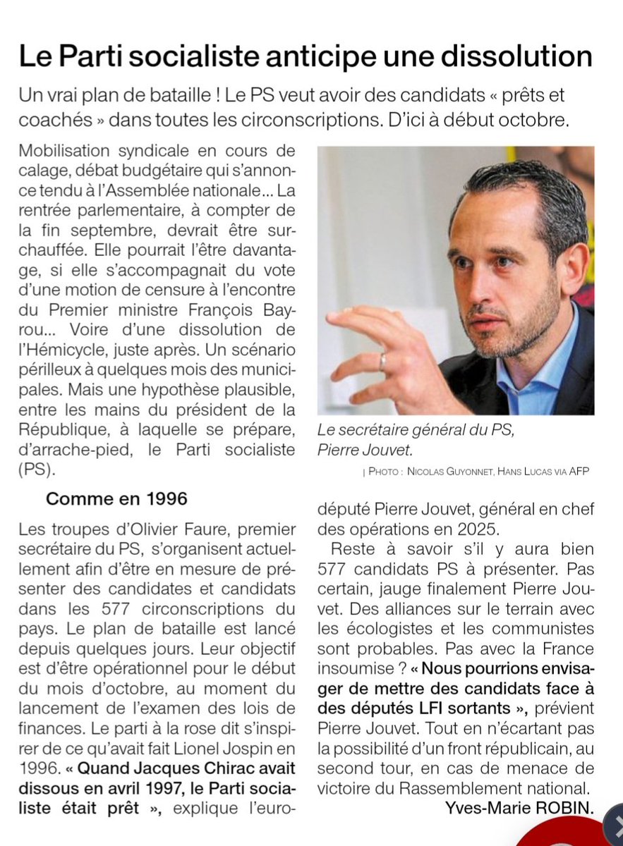 Freddy_Roy's tweet image. Dissolution en vue ? Le #PS aiguise ses armes : 577 candidats en embuscade, prêts à bondir. Objectif octobre. Le champ de bataille se dessine #Dissolution #Législatives #AssembleeNationale