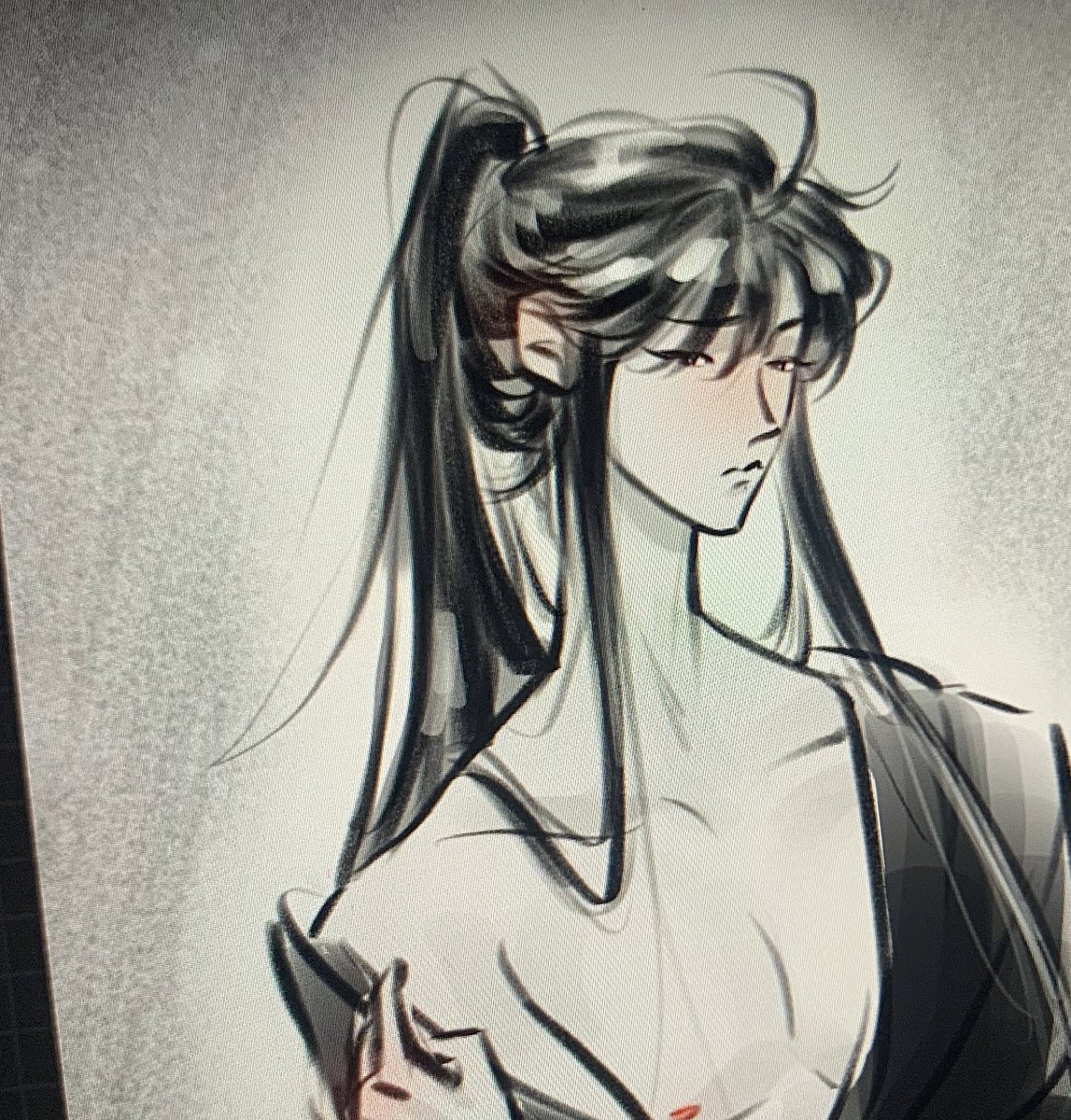 jgm_draws's tweet image. bug 🖤 #MDZS
