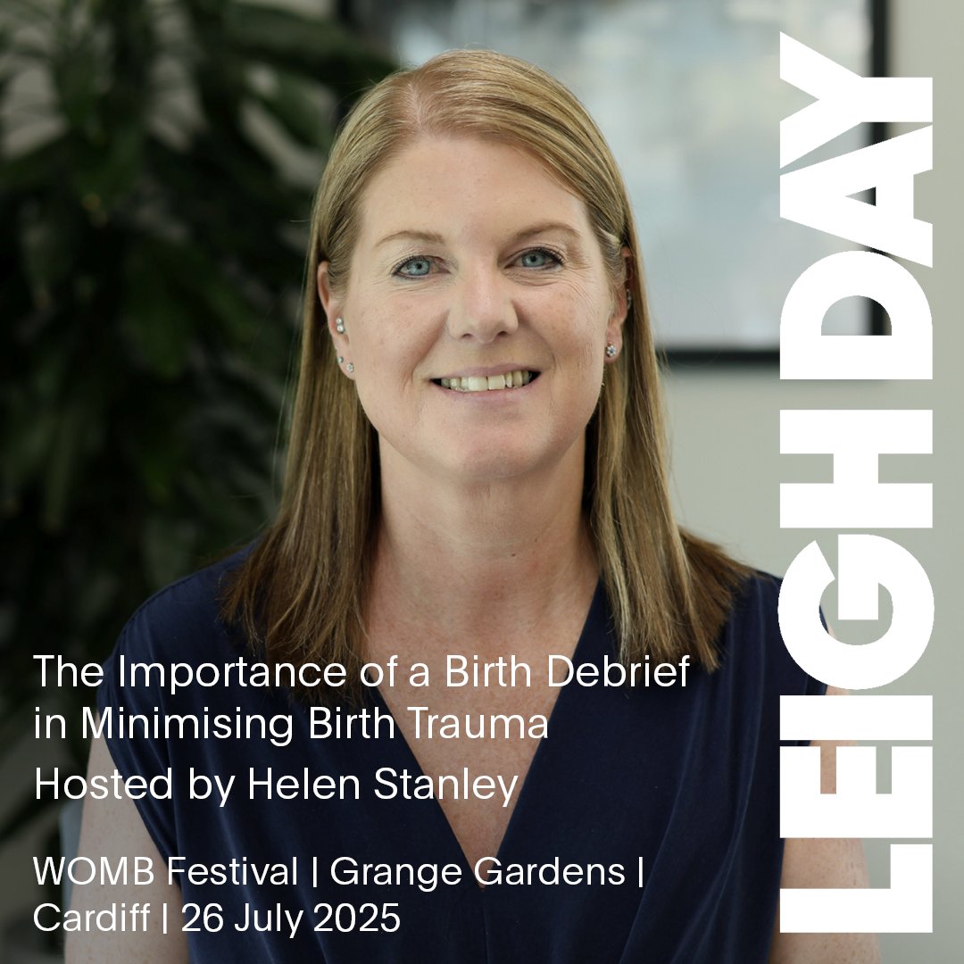 LeighDayHealth's tweet image. Helen Stanley, our Medical Negligence Triage Team Manager and registered midwife, will deliver an insightful talk at WOMB Festival on “The Importance of a Birth Debrief in Minimising Birth Trauma.” Join us for a day of community, empowerment, and nourishment. #Womenshealth