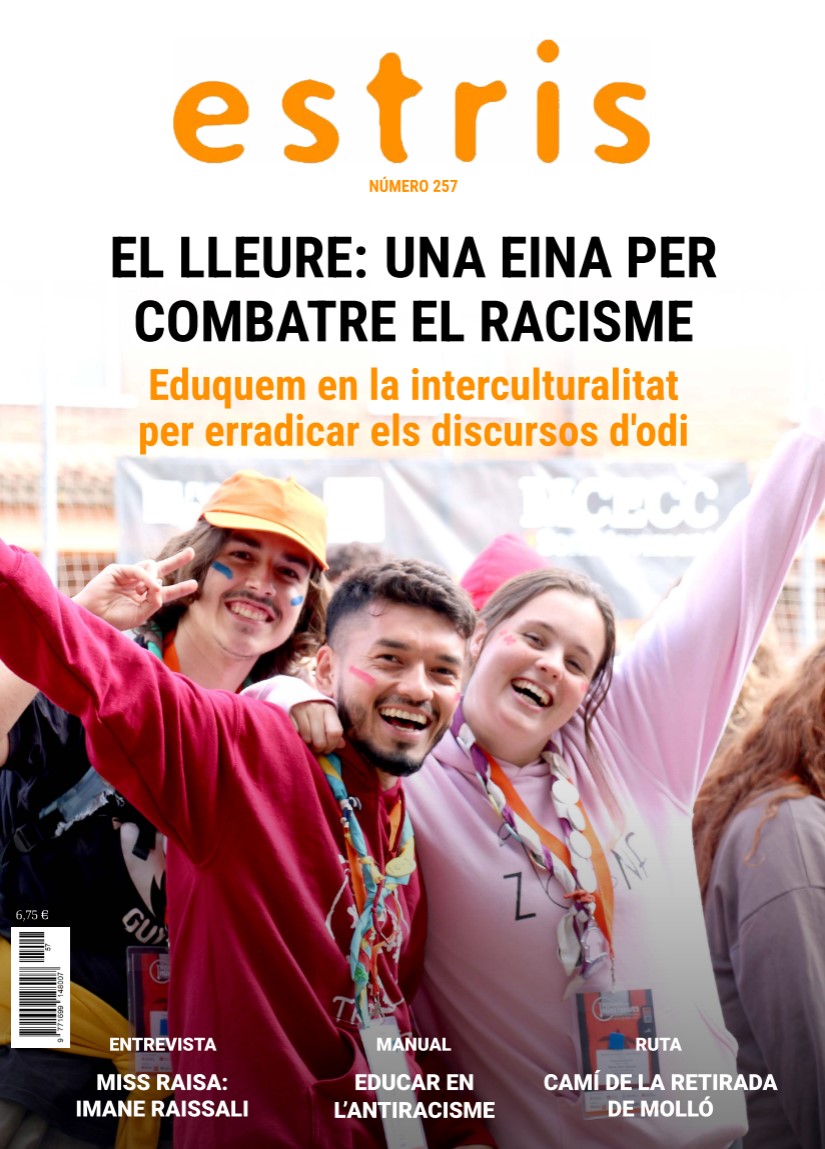 Joventut (@joventutcat) on Twitter photo 🔍 Com prevenir el racisme estructural en l’educació en el lleure?
Lleure, pensament crític i interculturalitat com a eines contra l’odi.
Consulta l’article de la <a href="/revistaEstris/">Revista Estris</a> al nou butlletí de sumaris del #CDJoventut 👉 gen.cat/3UoN9sJ
#BEGcat #edulleure #racisme 🔍 Com prevenir el racisme estructural en l’educació en el lleure?
Lleure, pensament crític i interculturalitat com a eines contra l’odi.
Consulta l’article de la <a href="/revistaEstris/">Revista Estris</a> al nou butlletí de sumaris del #CDJoventut 👉 gen.cat/3UoN9sJ
#BEGcat #edulleure #racisme